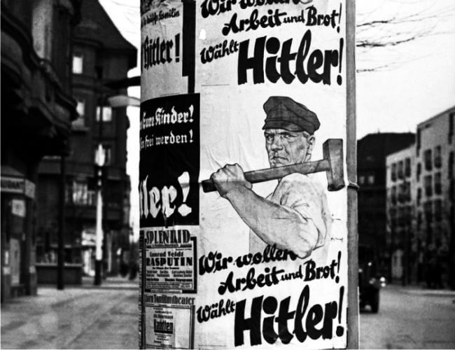 propaganda de los nazis