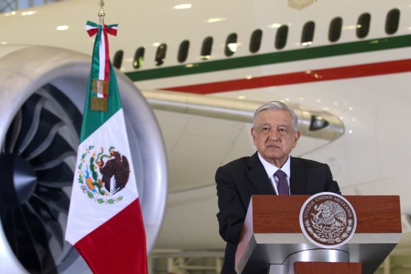 avión presidencial de Peña Nieto