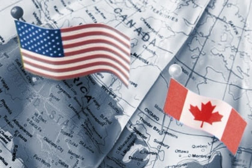 Comercio de Canadá con Estados Unidos