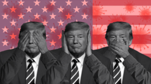 Trump y entorno covid-19