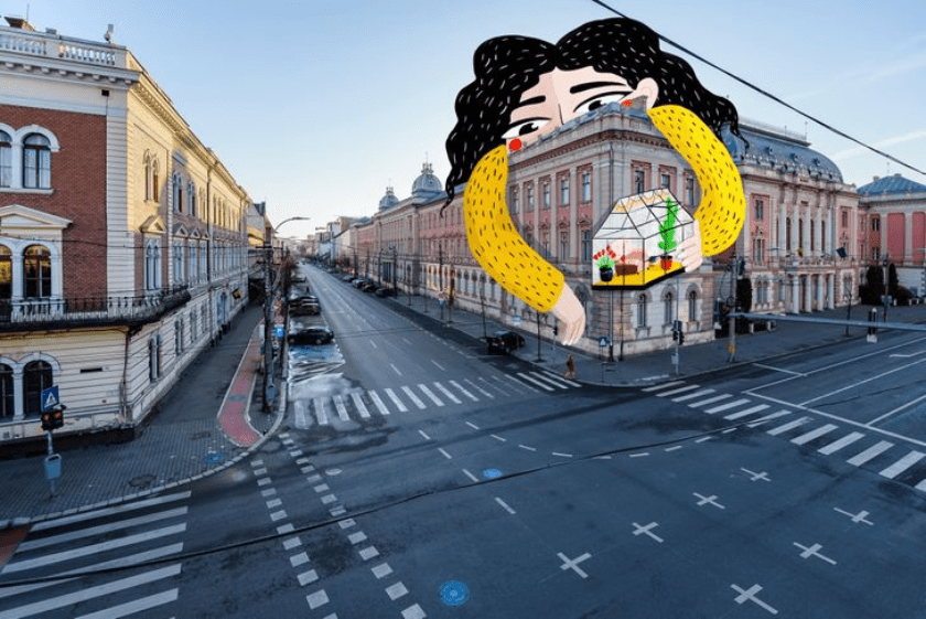 artistas en las calles