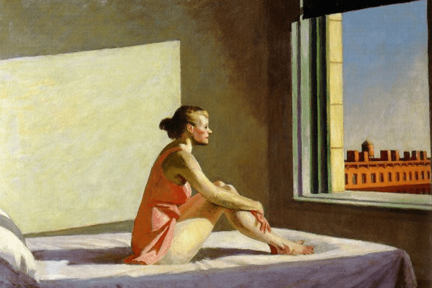 Sol de la mañana, Edward Hopper