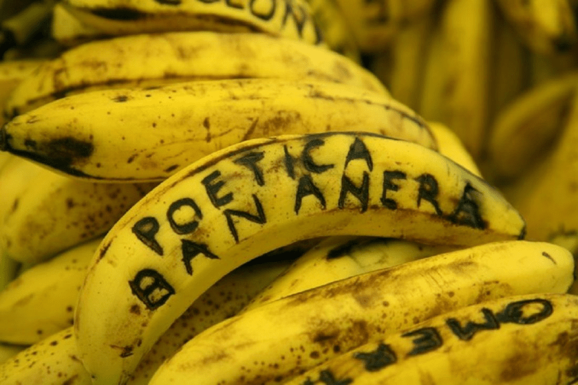 bananas en el Guggenheim