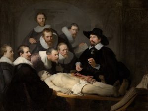 Rembrandt y leccion de anatomia