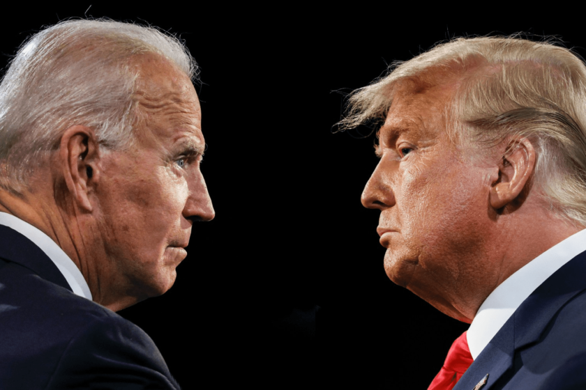 Trump y Joe Biden