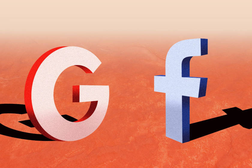 facebook y google pagan